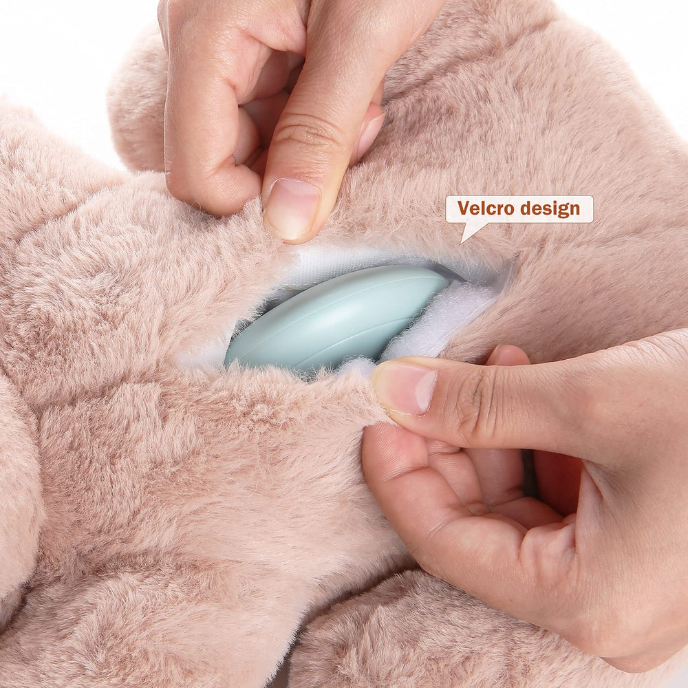 WEOK peluche con latido, detalle de cosido suave para caricia reconfortante