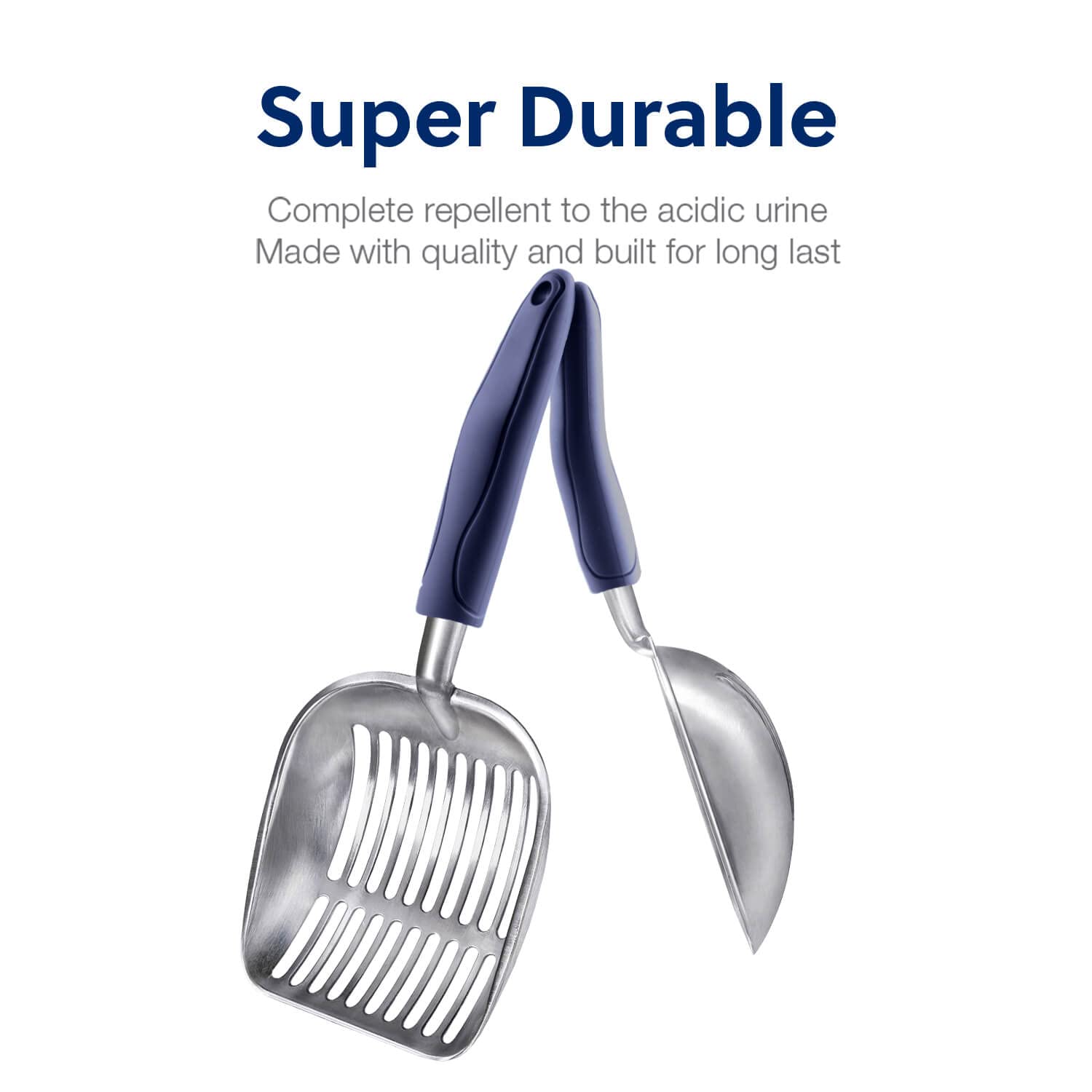 WePet cuerpo de aluminio resistente, duradero y anti corrosión para uso diario.
