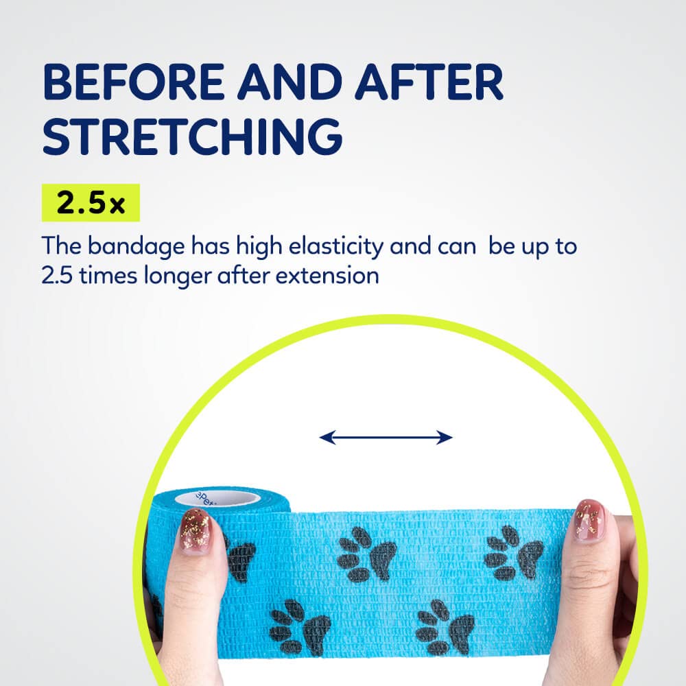 WePet Pet Wrap: material poroso que permite ventilación