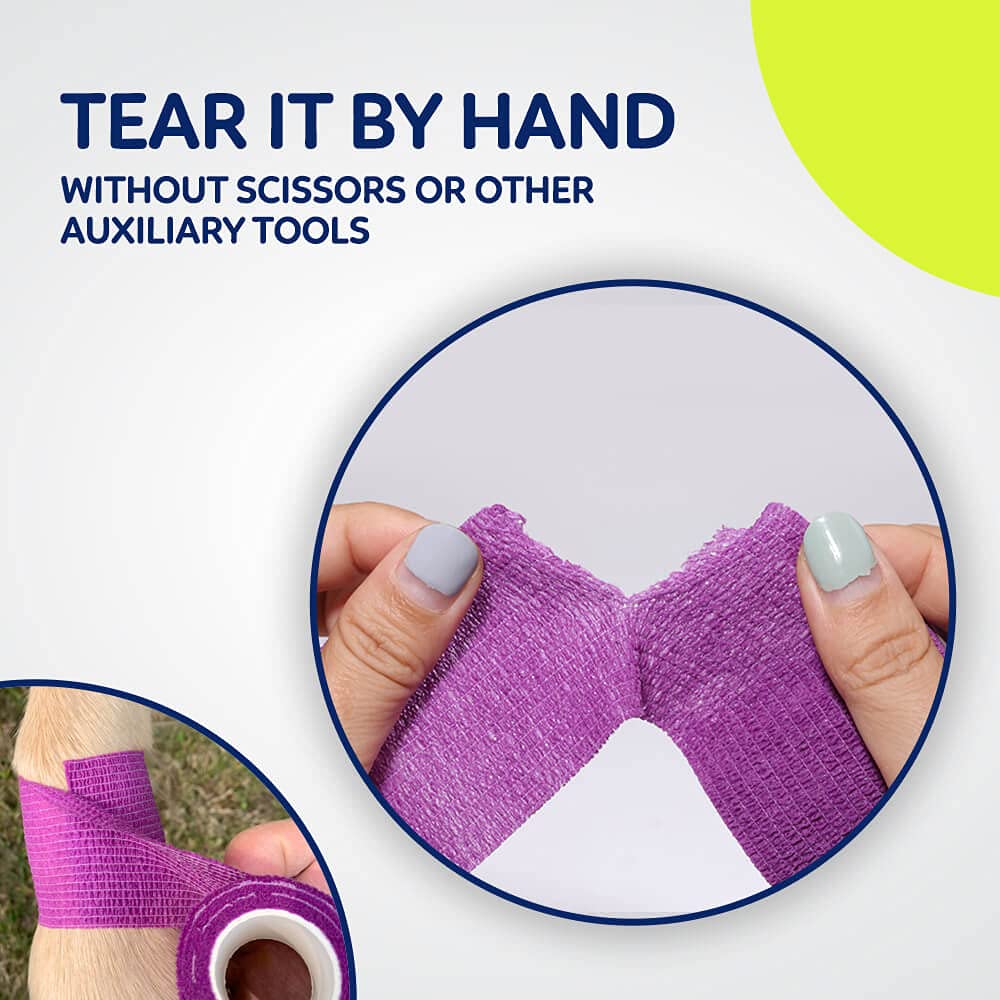 WePet Wrap en 6 colores sólidos para combinar con la mascota.