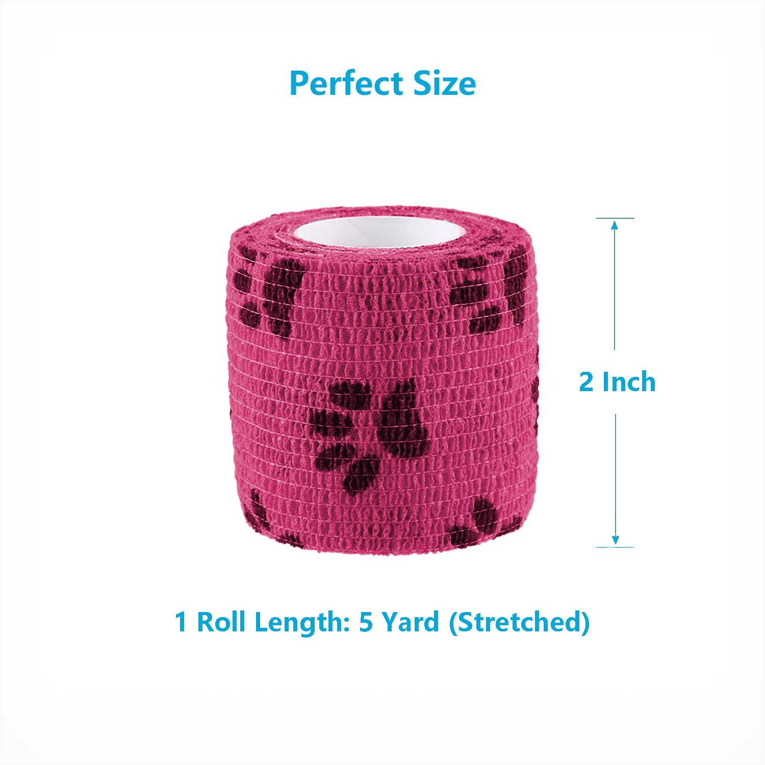 WePet Wrap uso diario patas, diseño cómodo y transpirable para el cuidado cotidiano.