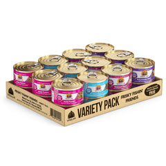 Weruva, amigos del pescado, lata 3oz para felinos selectos con sabor a mar