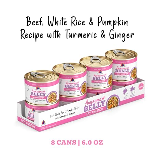 Weruva Awesome Belly con calabaza y jengibre para apoyar la digestión diaria