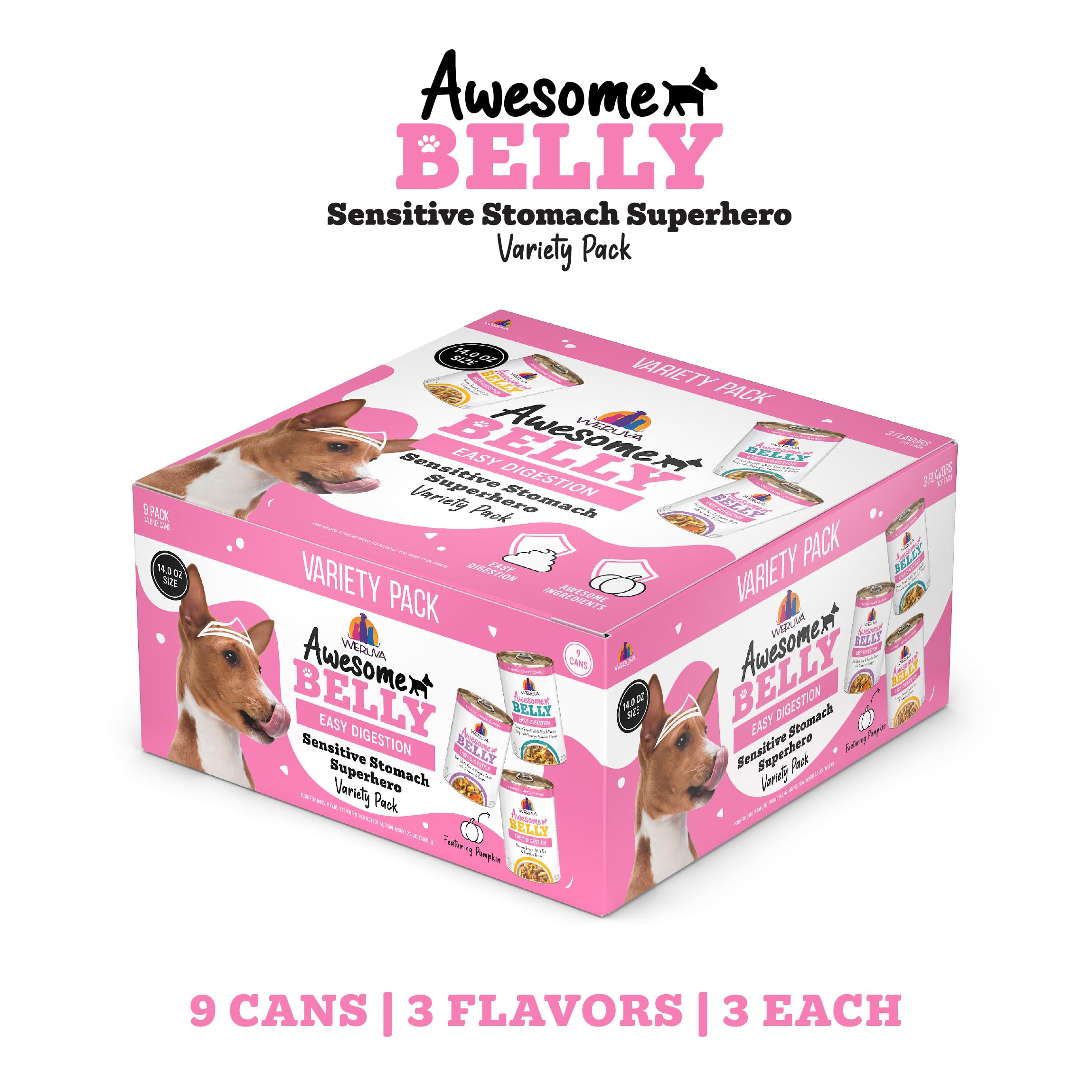 Weruva Awesome Belly: carne de res de pasto, opción nutritiva para perros.