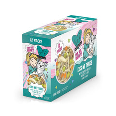 Kiss Me Thrice en porciones individuales Weruva para alimentar a tu perro con facilidad.