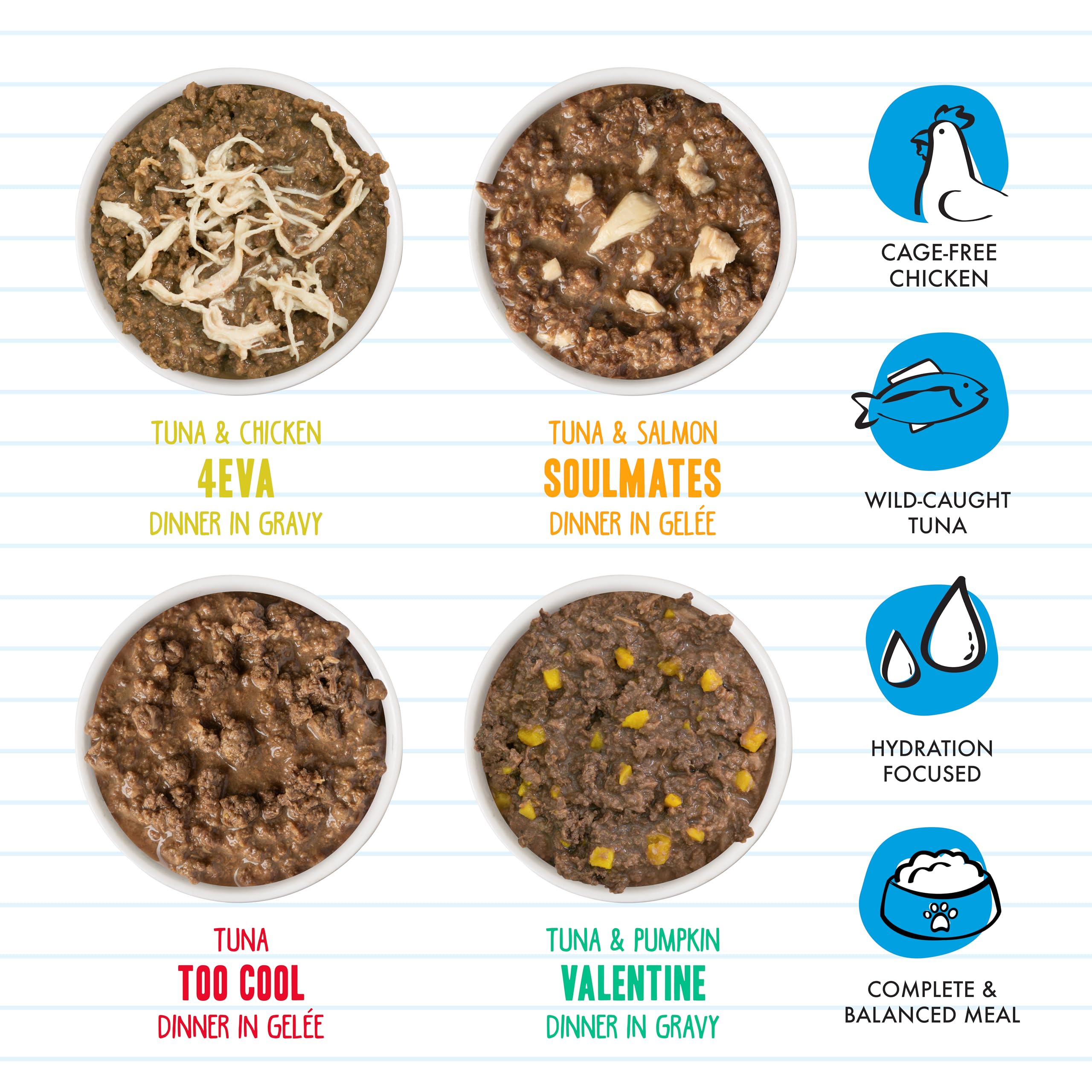 Weruva BFF Minced Natural: cuatro recetas para elegir