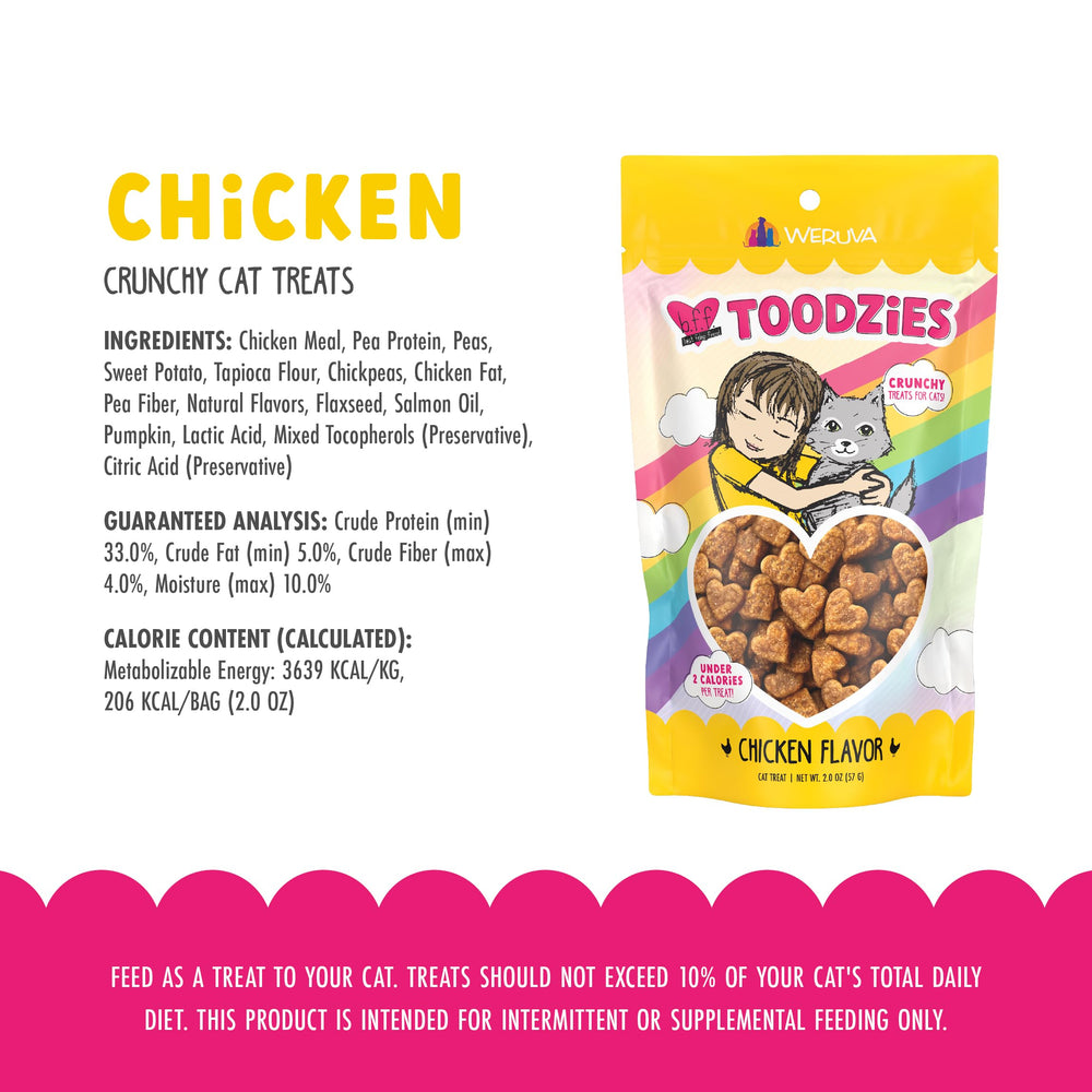 Weruva BFF Toodzies sin granos ni gluten, opción limpia.