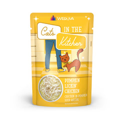 Weruva Cats in the Kitchen: calabaza y pollo en bolsa 3oz para gatos.
