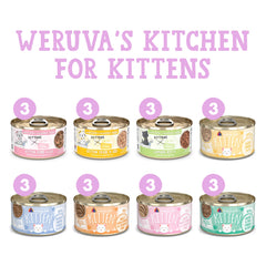 Lata Chicken & Pumpkin Formula 3oz de Weruva para gatitos
