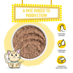 Weruva Classic Cat Paté sin granos, opción gluten free para gatos sensibles.