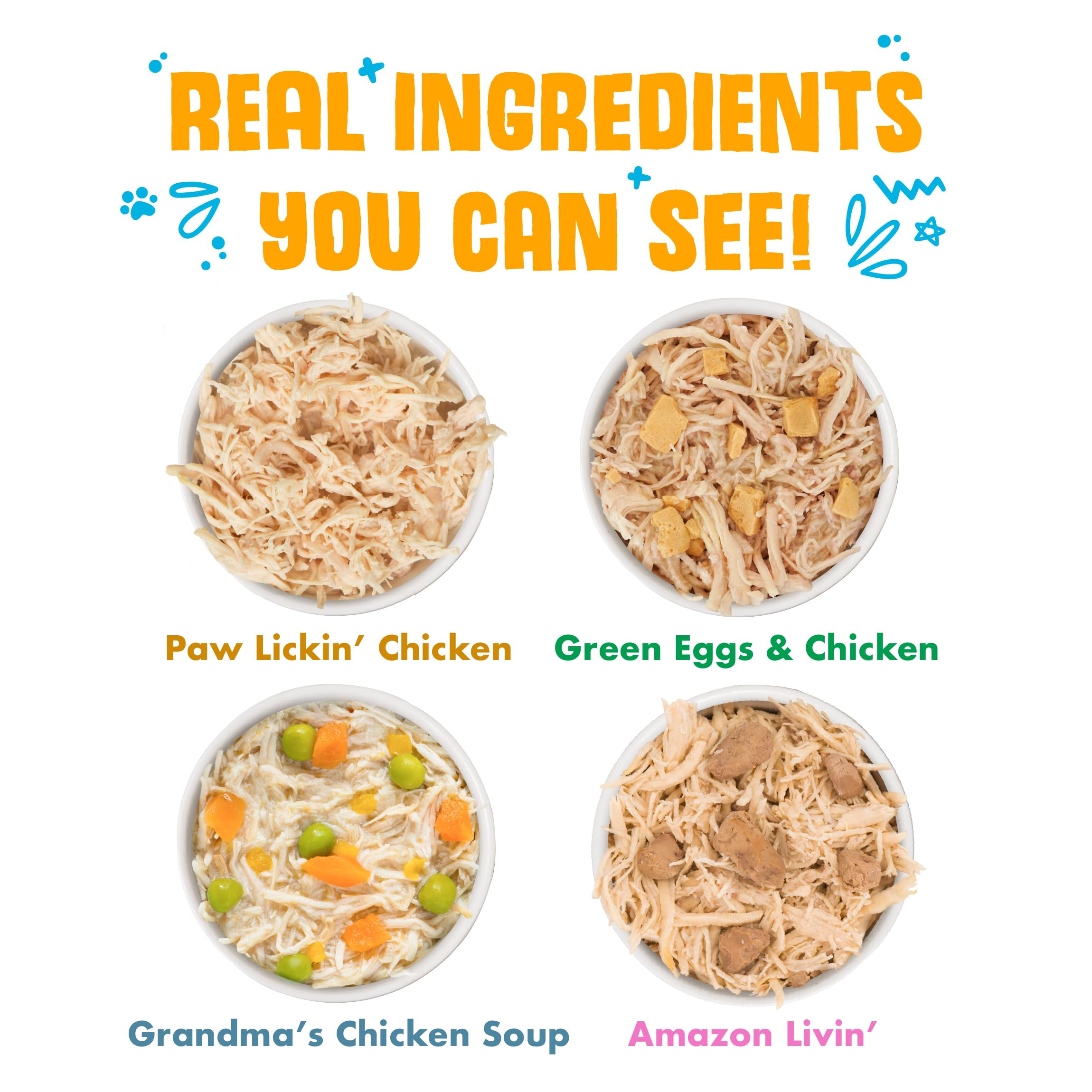 Weruva Grandma’s Chicken Soup: trozos tiernos de pollo en salsa suave.