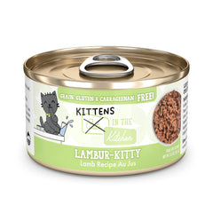 Weruva Lambur-Kitty en lata 3oz pack12 para gatitos en crecimiento