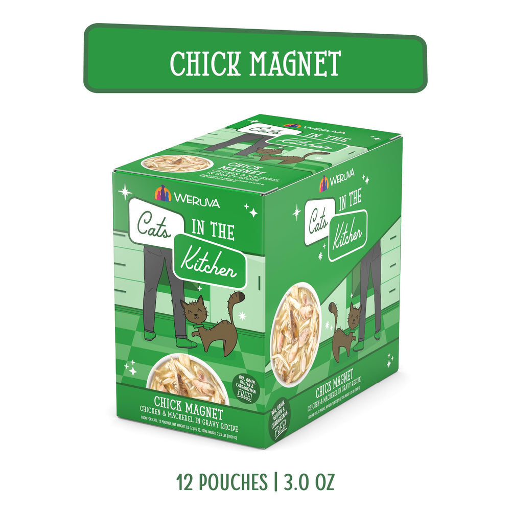 Weruva Gatos en la Cocina sin granos, bolsa 3oz: opción natural
