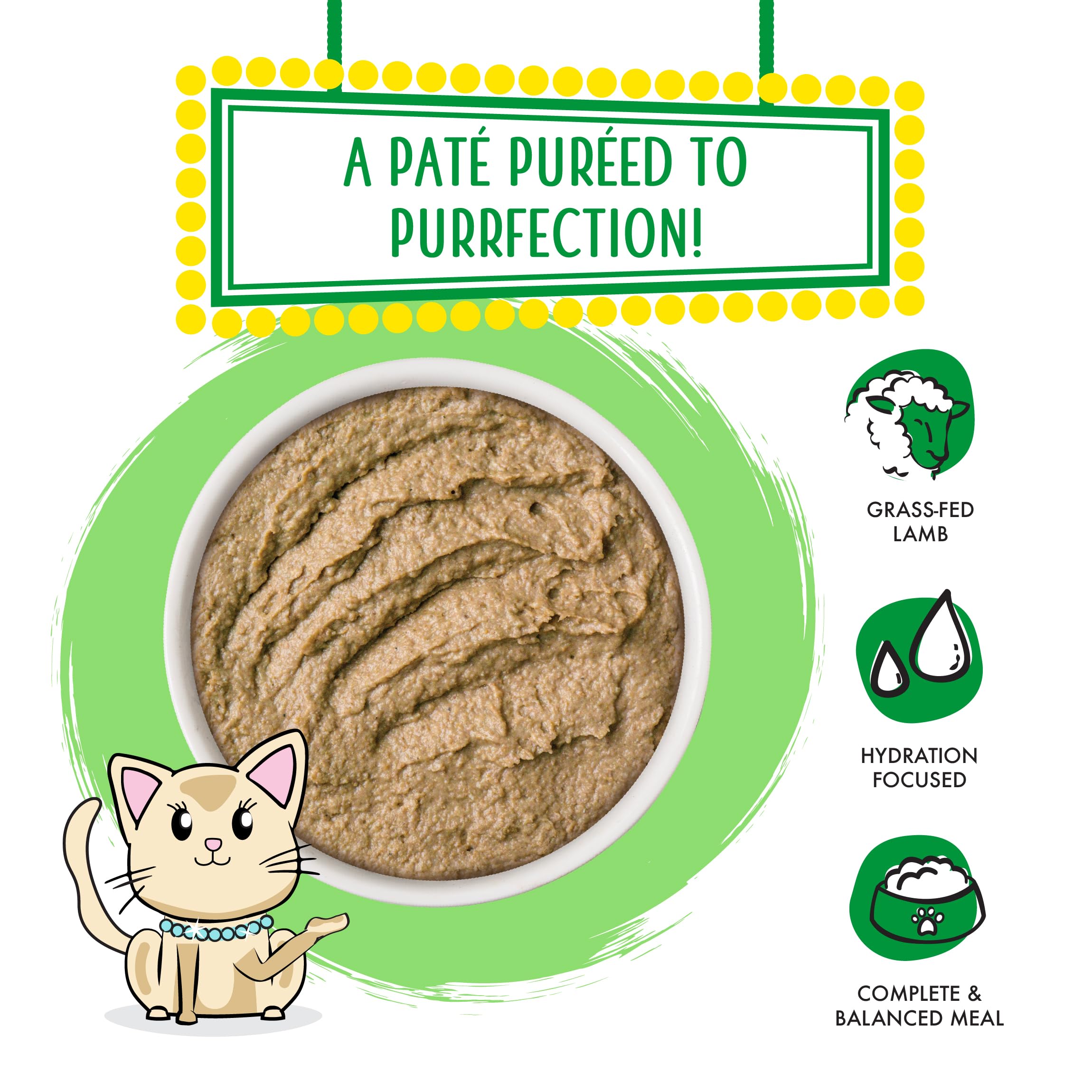 Ingredientes naturales sin cereales en Weruva Lets Make a Meal.