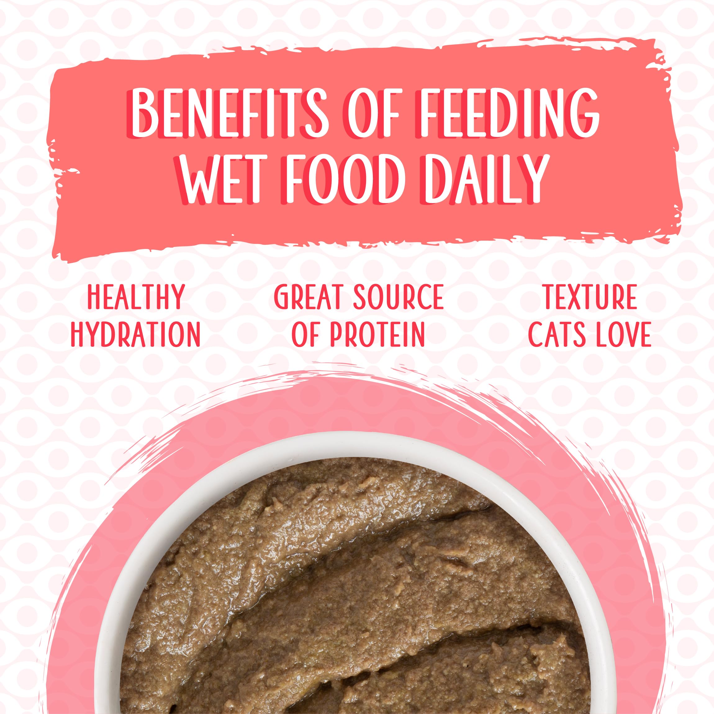 Paté bajo fósforo para dieta equilibrada de gatos.