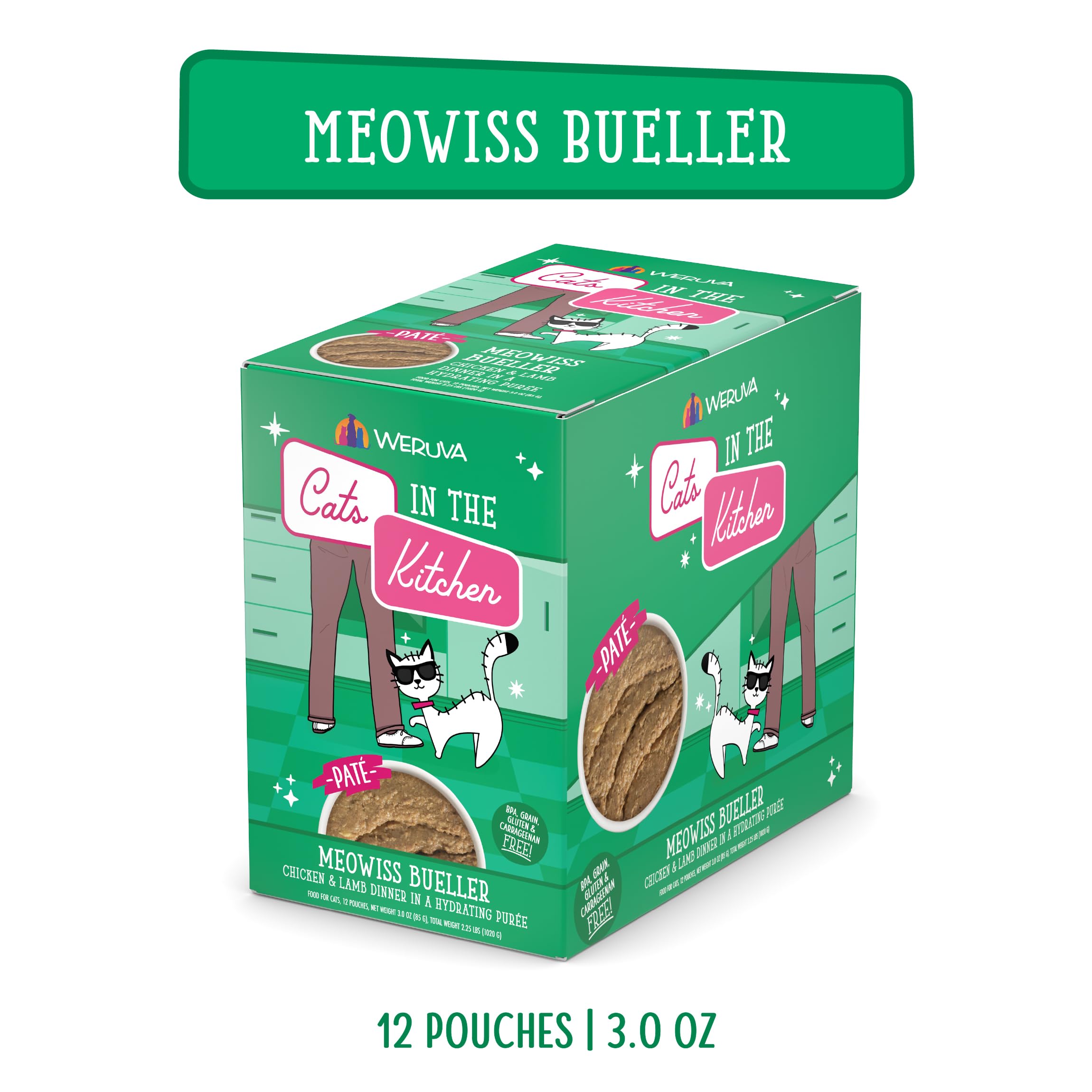 Paté con atún salvaje, opción sin granos para la dieta diaria.