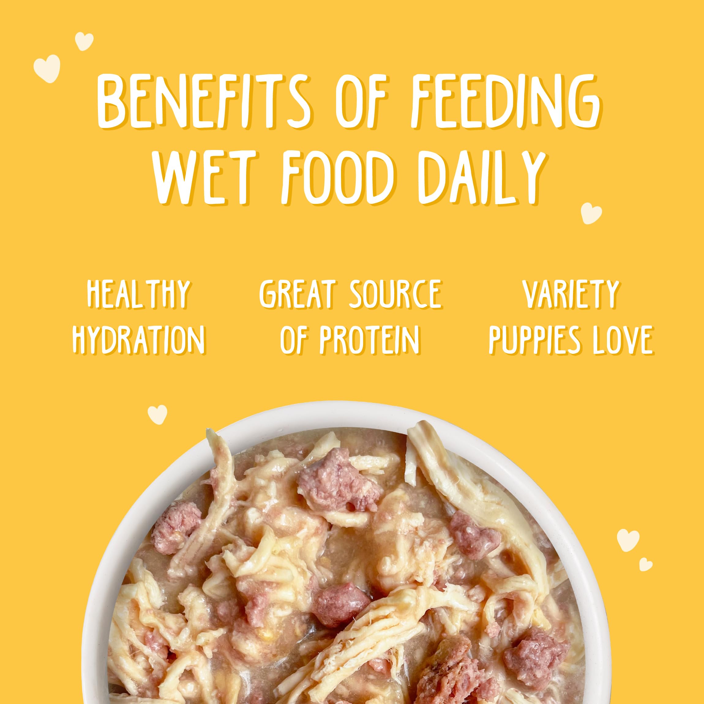 Weruva Puppy Food: calabaza y arroz en salsa para cachorros