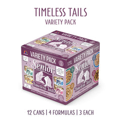 Weruva Timeless Tails salmón 3oz lata, aroma agradable para gatos