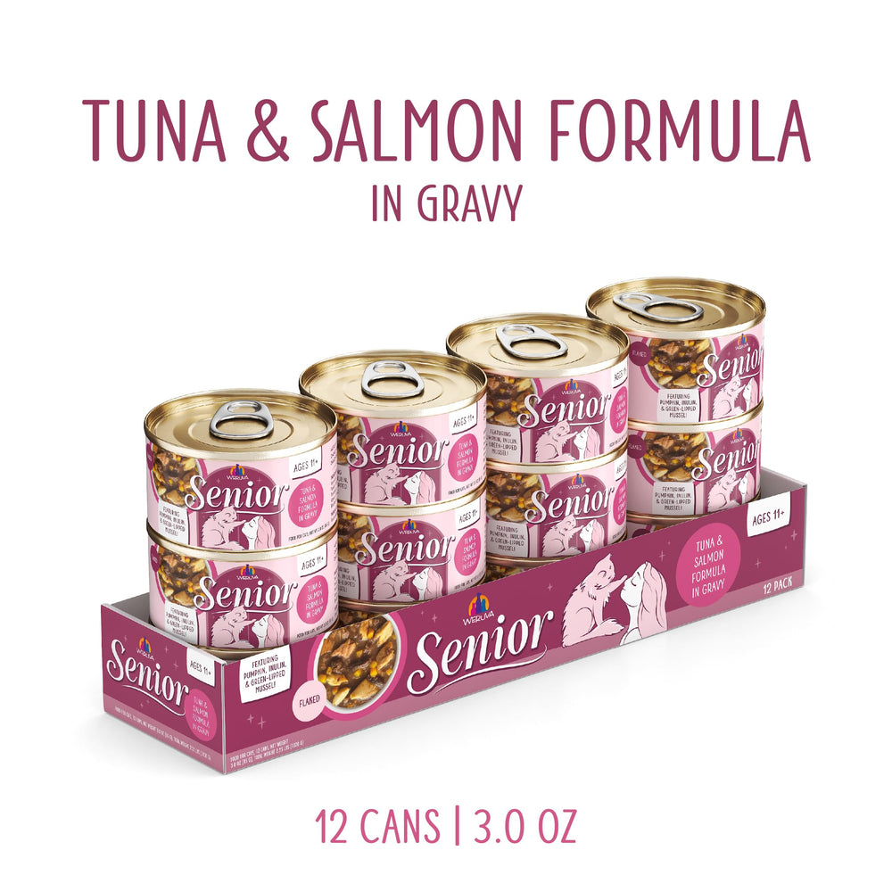 Weruva Senior Gato: salmón en salsa, sabor sabroso para gatos mayores