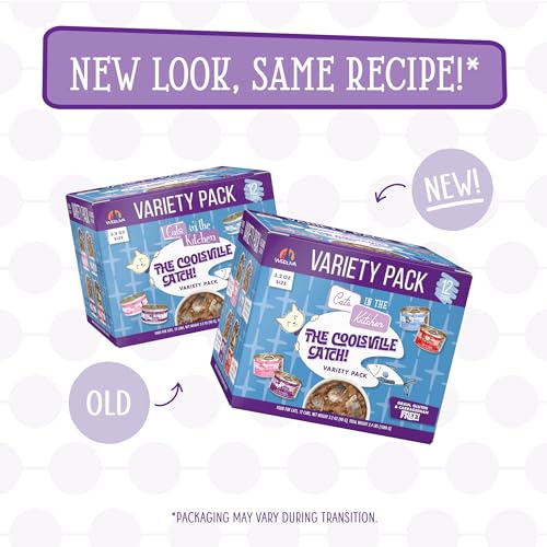 Weruva: variedad de sabores en caja para gatos.