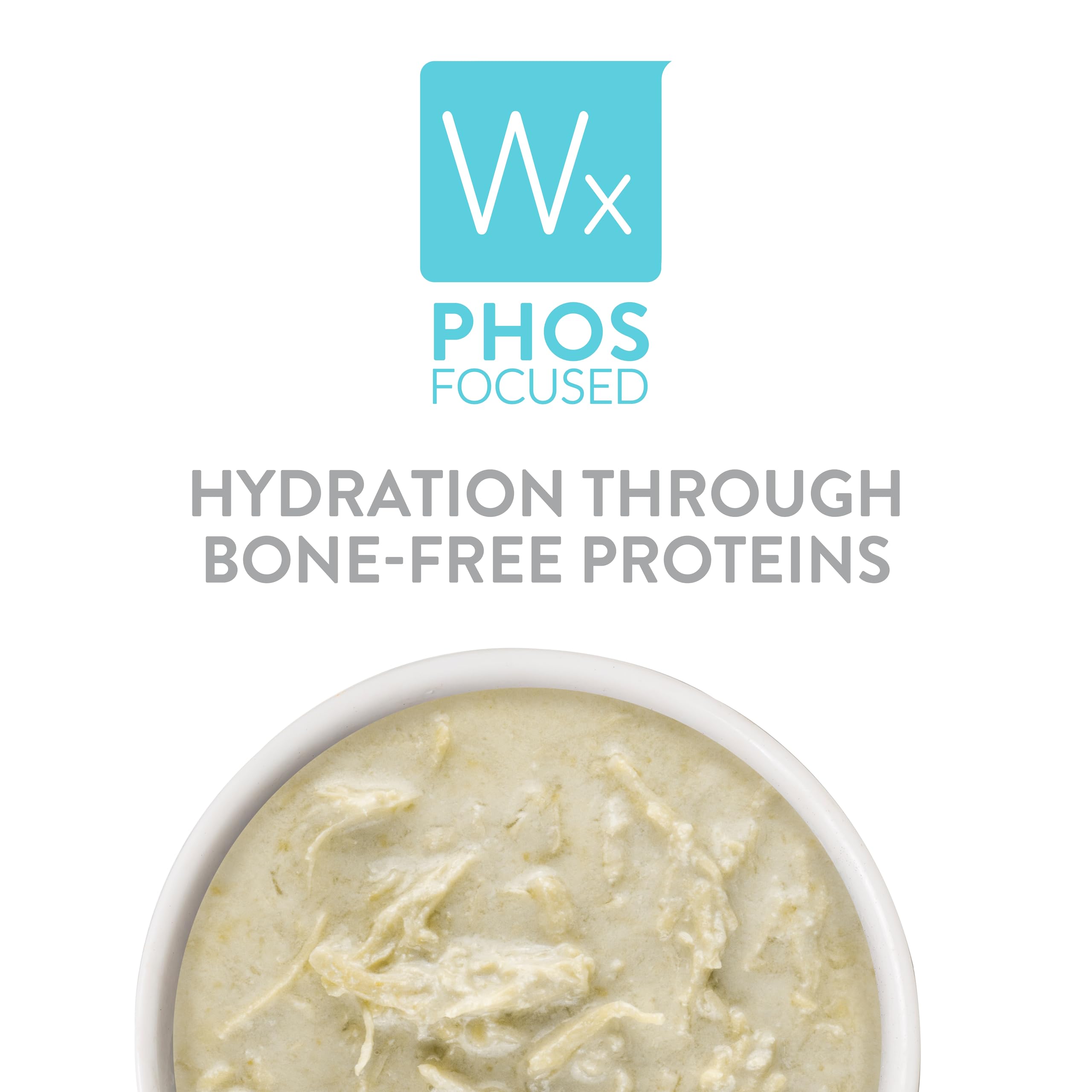 Weruva Wx Fósforo Enfocado: variedad de paté y salsa para mayor interés.