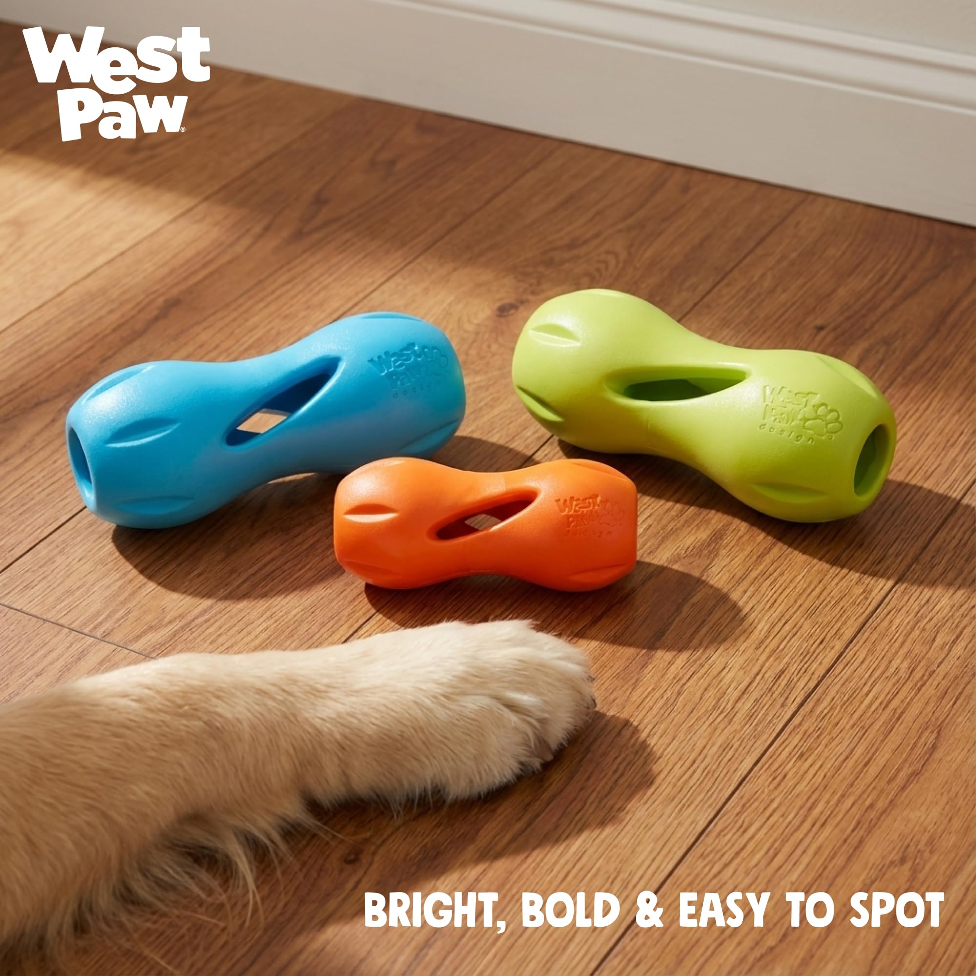 West Paw Qwizl, apto-lavavajillas, limpieza sencilla tras la sesión.