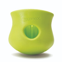 West Paw Toppl, juguete dispensador de premios, estimula la mente del perro para juegos prolongados