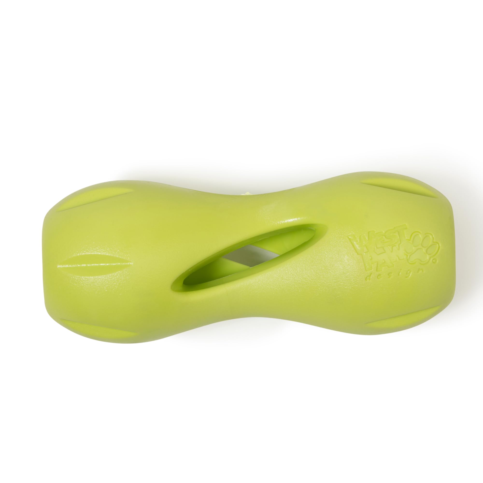 West Paw Zogoflex Qwizl, juguete interactivo para perros, estimula mente y recompensa con premios.