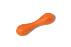 West Paw Hurley, juguete para masticar naranja, perfecto para lanzar y traer durante paseos.
