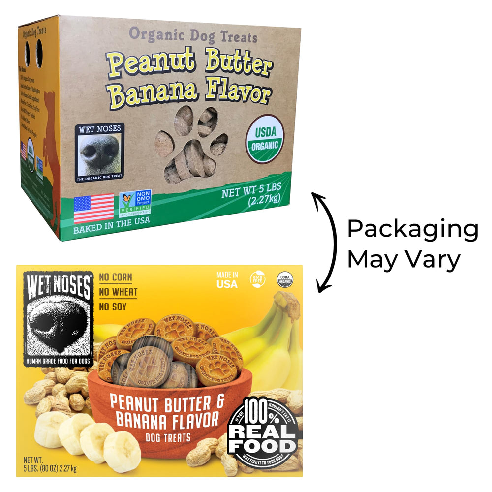 Wet Noses snack para perros mayores, grado humano y uso diario