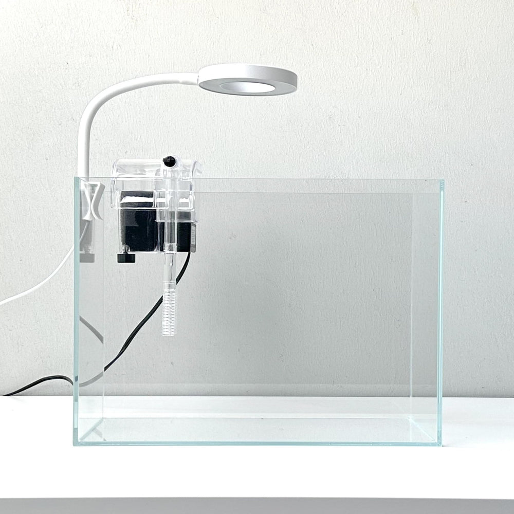 Whalix Nano Aquarium Kit: filtración ajustable para mantenimiento sencillo