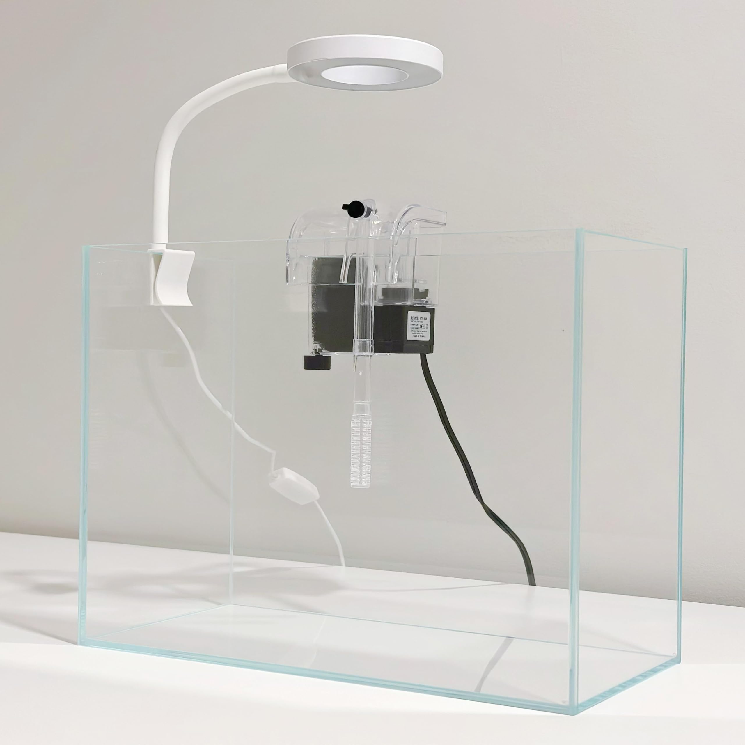 Whalix Nano Aquarium Kit: iluminación LED 360° para resaltar peces