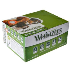 Whimzees Brushees masticables dentales para perros grandes favorecen la limpieza dental