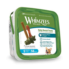 Whimzees cepillo dental: forma de cepillo para uso diario en perros.