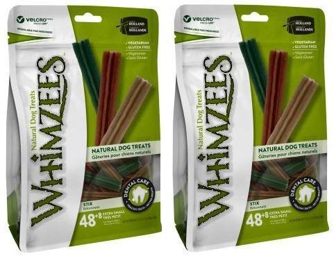 Whimzees Stix dentales para perros: limpieza dental y aliento más fresco.