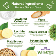 Whimzees Wellness Stix: empaque con 56 unidades para uso diario