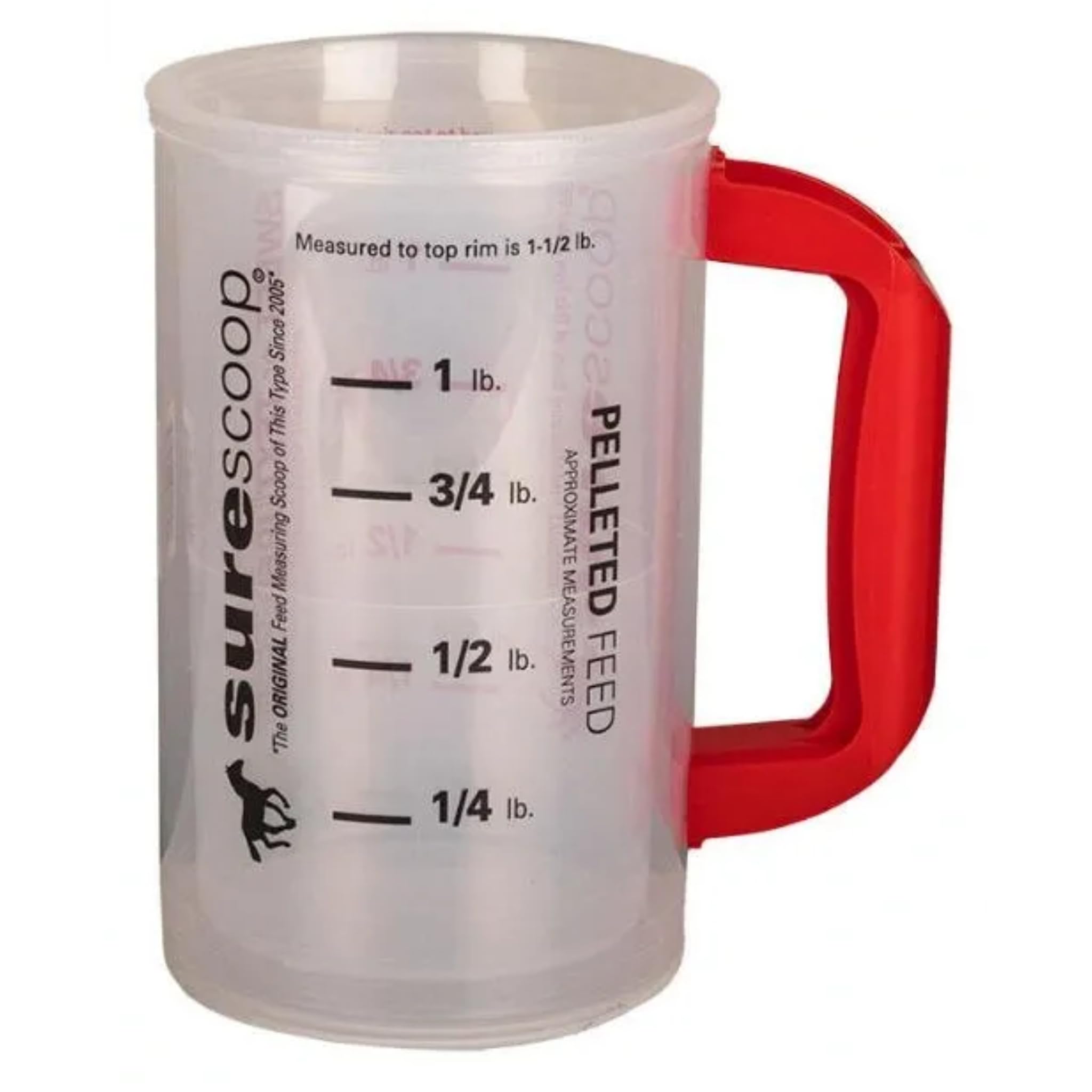 SureScoop de Whirley DrinkWorks, diseño duradero para uso diario.