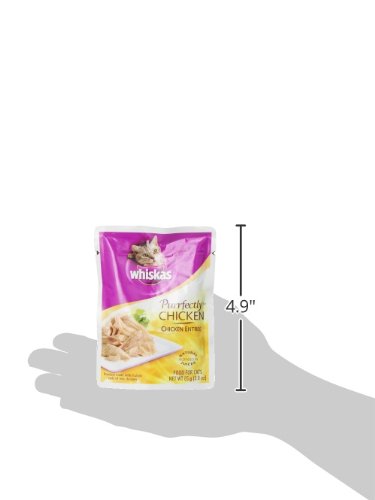 Whiskas bolsa con cierre de sabor mantiene la frescura y el aroma.