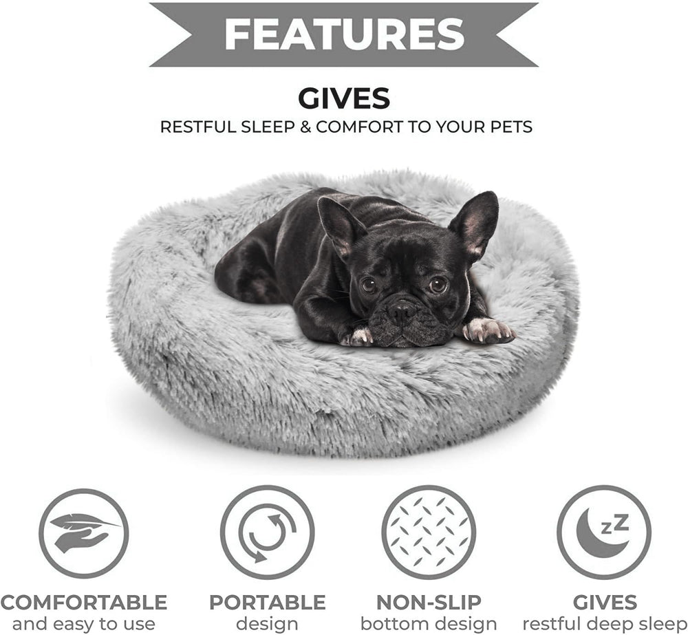 Whiskers & Friends cama gato hasta 7 kg, siesta acogedora