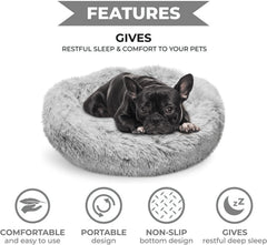 Whiskers & Friends cama gato hasta 7 kg, siesta acogedora