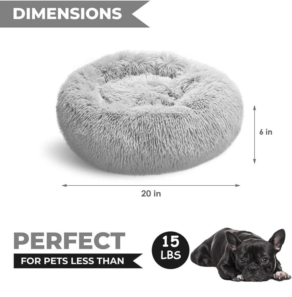 Whiskers & Friends cama para perros rosquilla confort envolvente