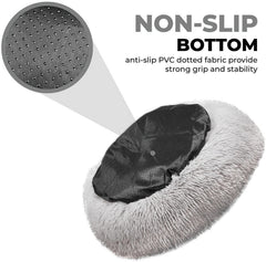 Interior acolchado Whiskers & Friends: base suave que abraza el cuerpo.