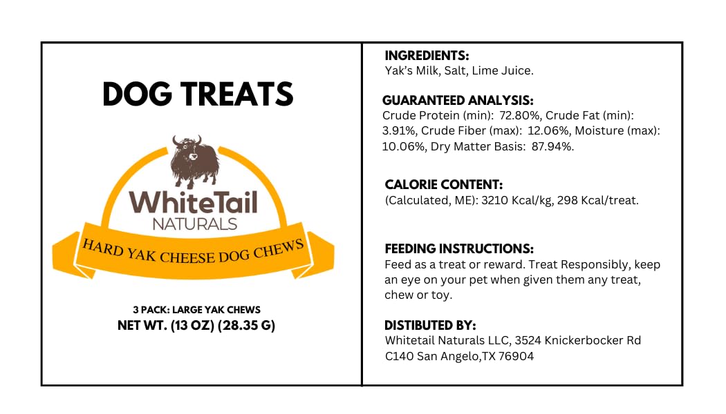 WhiteTail Naturals ayuda a dientes y encías de perros medianos y grandes