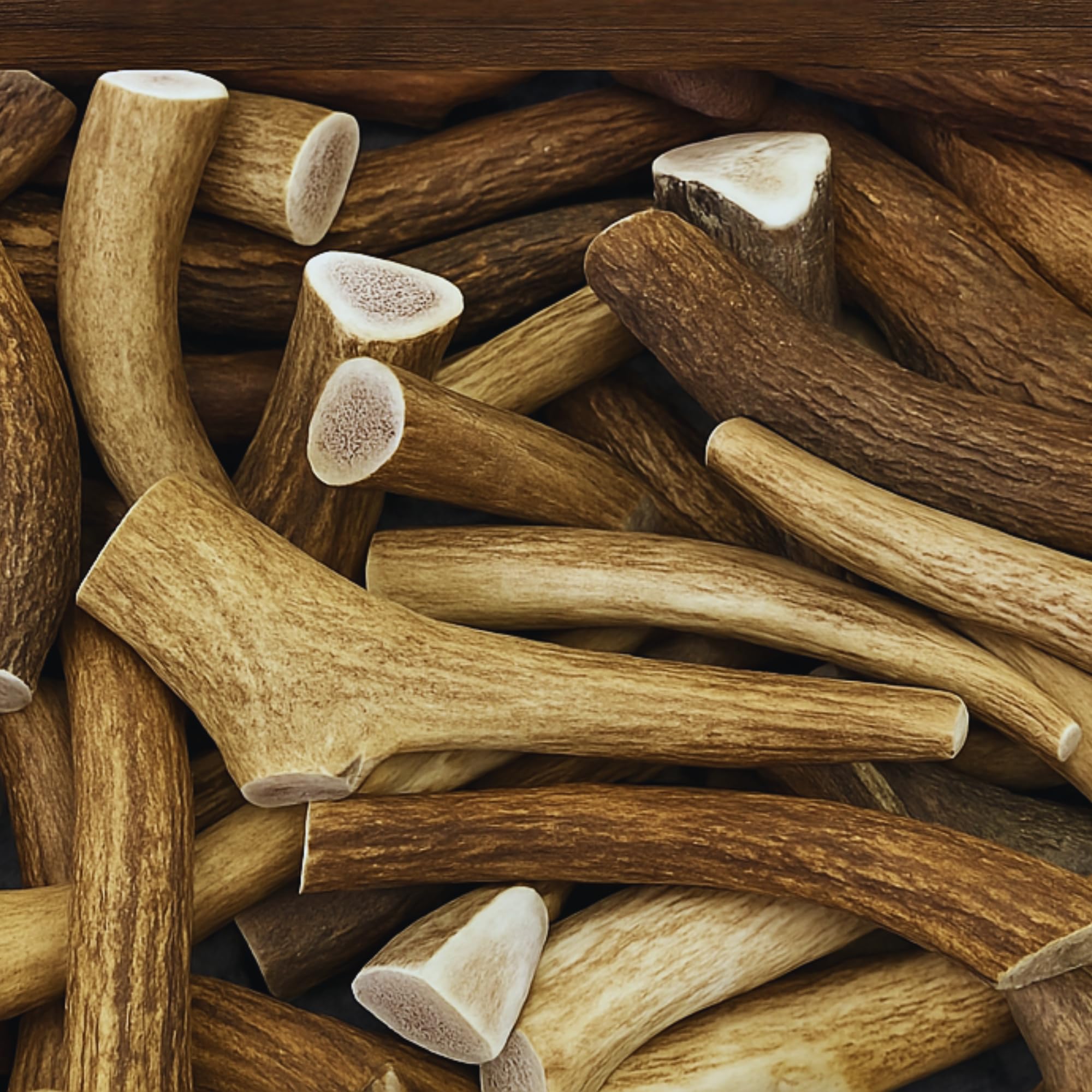 WhiteTail Naturals origen en eeuu, astas caídas naturalmente