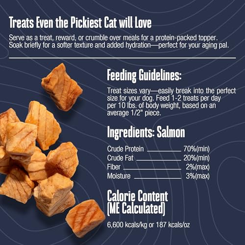 Just One Salmon de Whole Life: trocitos proteicos para gatos activos