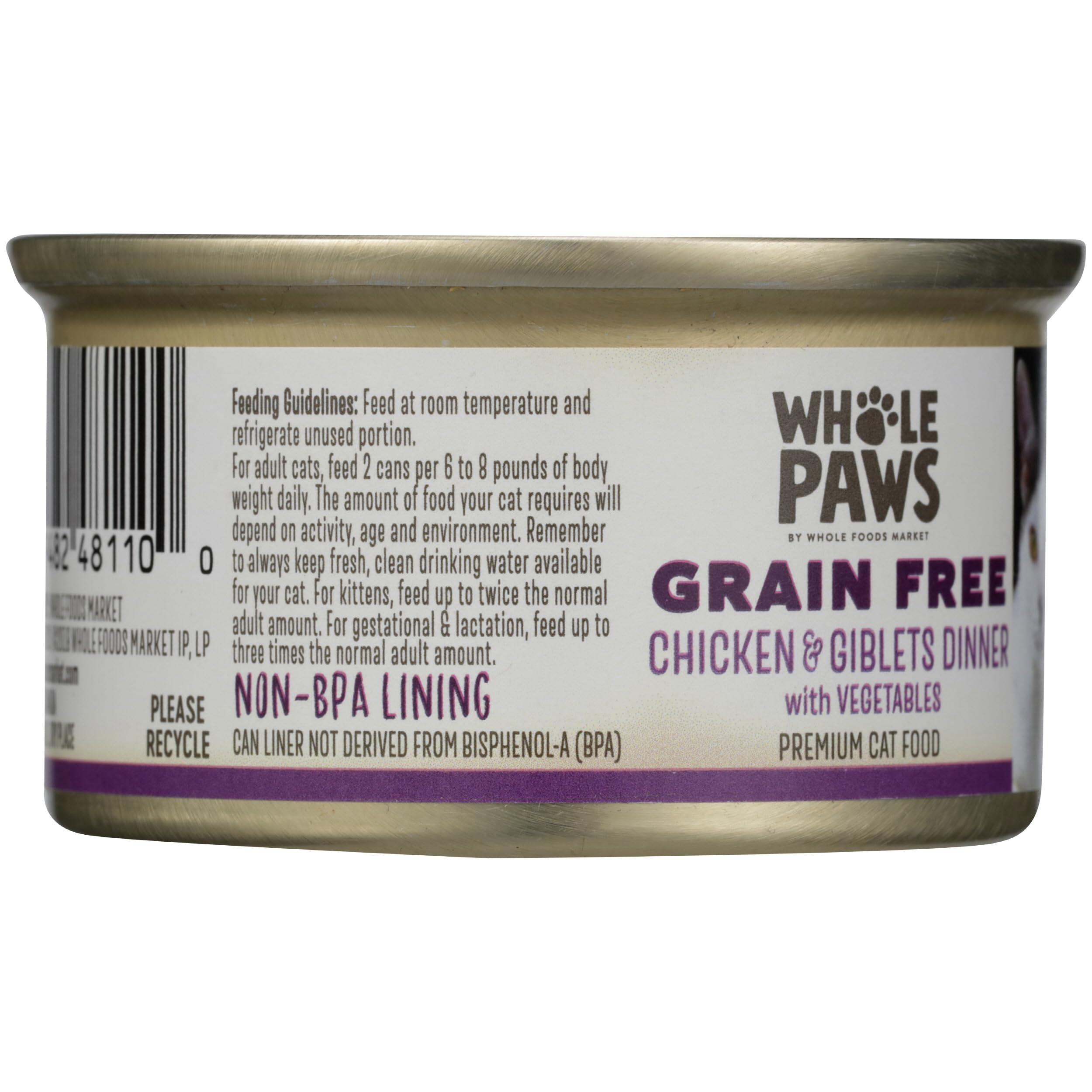 Whole Paws, textura loaf premium con verduras, experiencia sabrosa