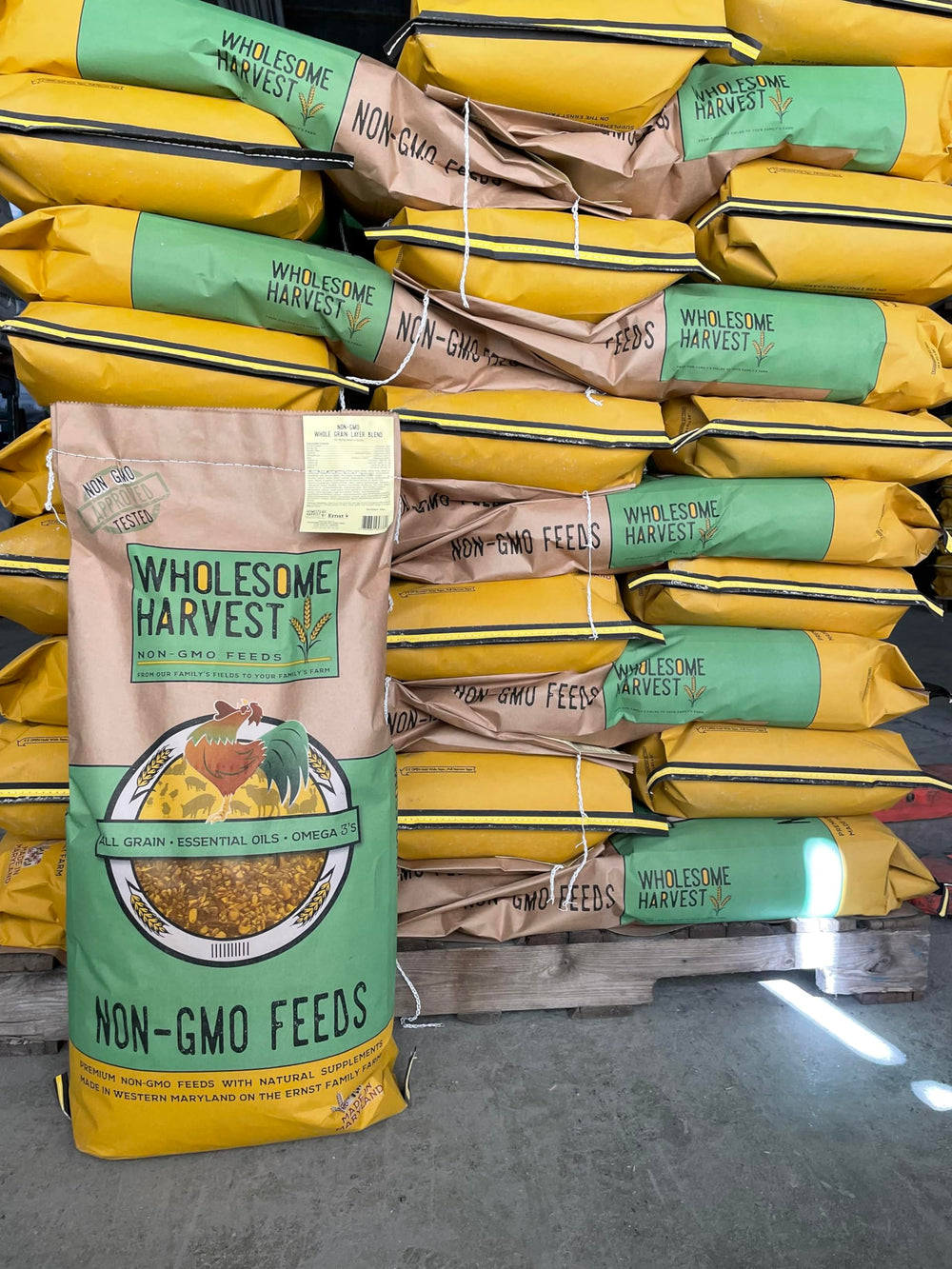Wholesome Harvest Alimento apto para patos, gansos y aves acuáticas.