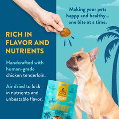 Wholesome Hound Chicken Chips: entrenamiento más fácil con porciones ligeras.