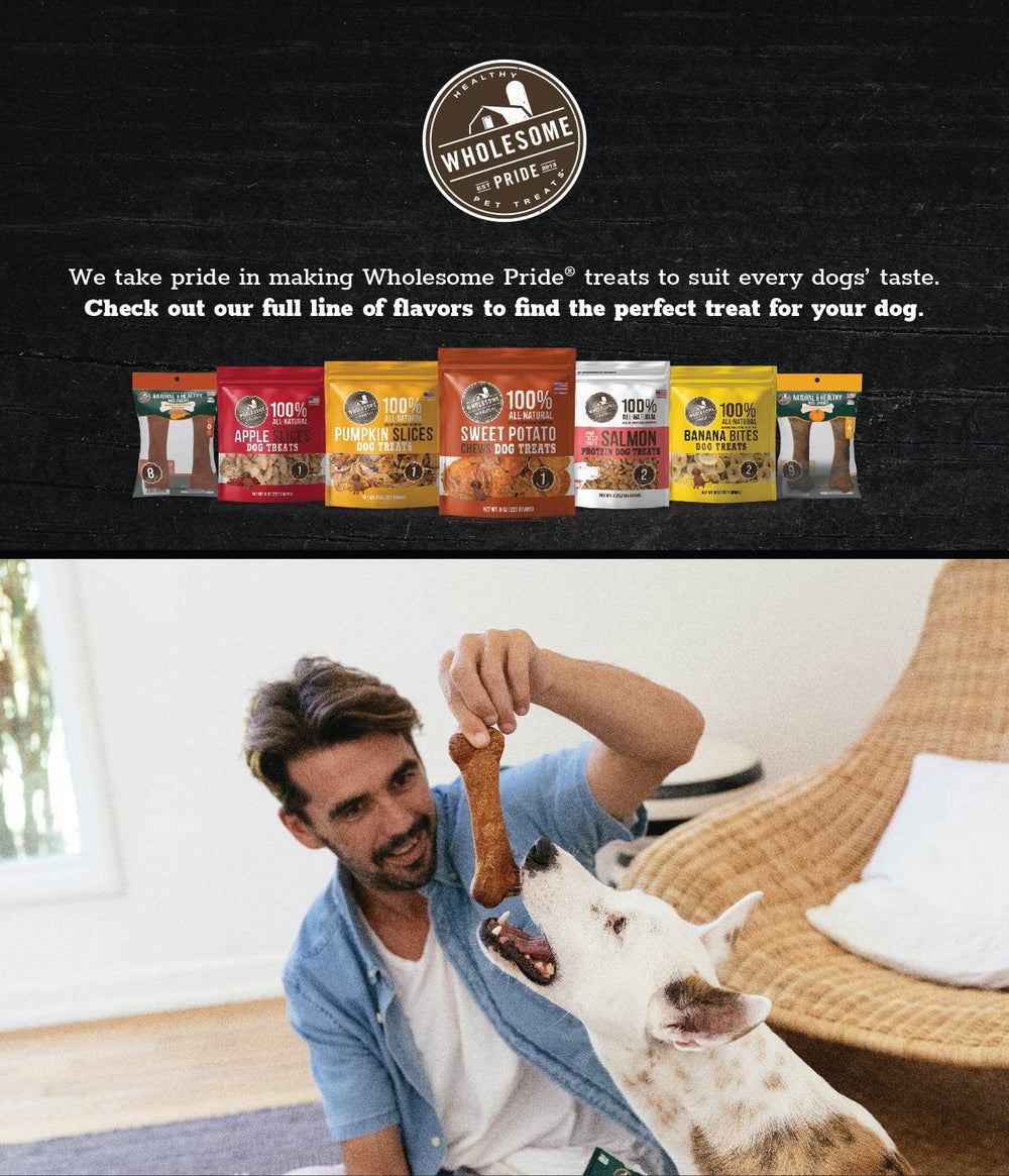 Wholesome Pride ayuda en la limpieza dental durante la masticación.