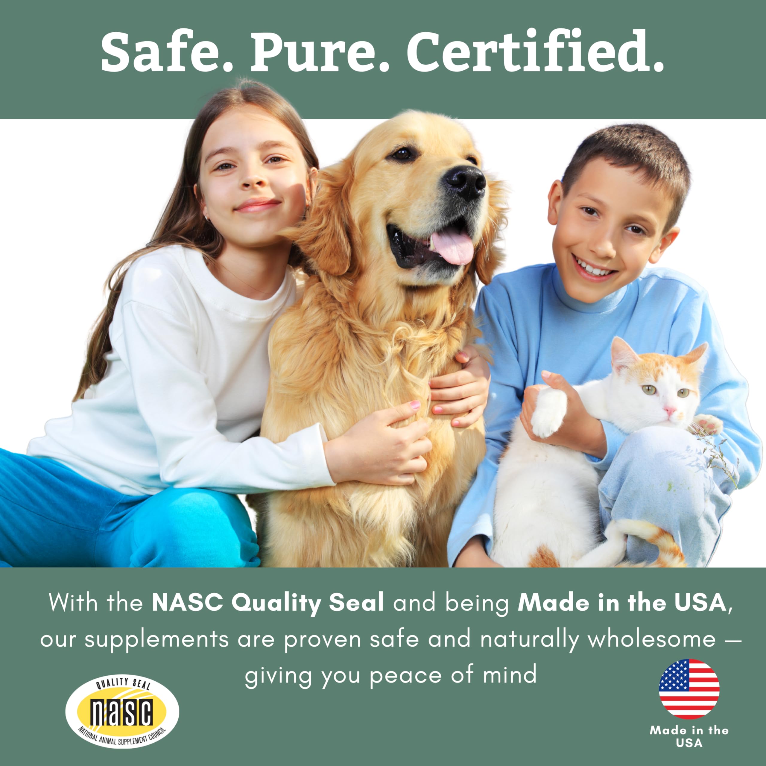 Canine Complete hecho en EE. UU. con certificación NASC.